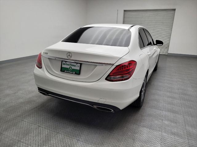 used 2018 Mercedes-Benz C-Class car, priced at $25,995