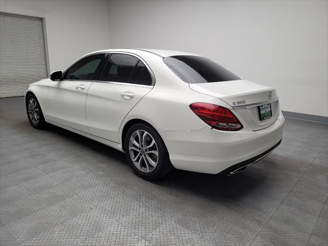 used 2018 Mercedes-Benz C-Class car, priced at $25,995