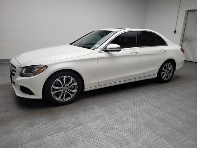 used 2018 Mercedes-Benz C-Class car, priced at $25,995