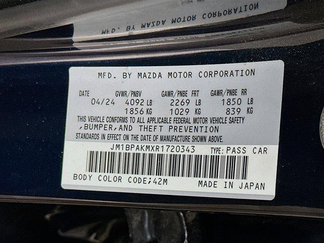 used 2024 Mazda Mazda3 car, priced at $22,997