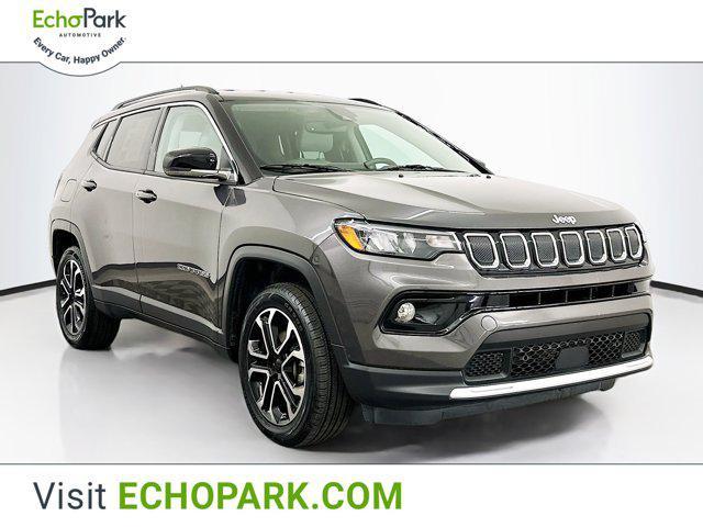 used 2022 Jeep Compass car, priced at $22,739