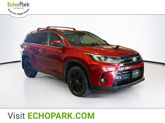 used 2019 Toyota Highlander car, priced at $22,996