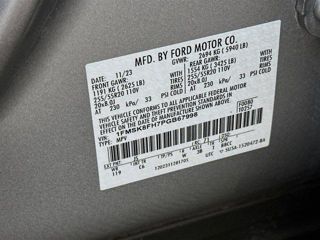 used 2023 Ford Explorer car, priced at $32,377