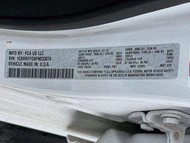 used 2023 Ram 1500 car, priced at $35,447