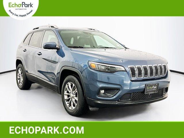 used 2021 Jeep Cherokee car, priced at $21,789