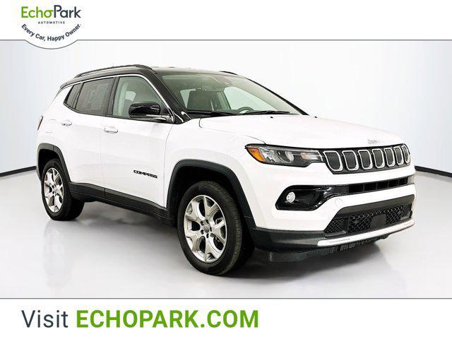 used 2022 Jeep Compass car, priced at $21,697