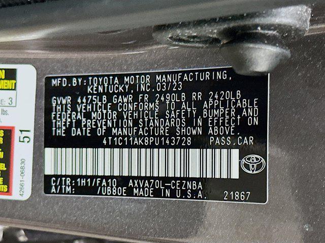 used 2023 Toyota Camry car, priced at $24,477