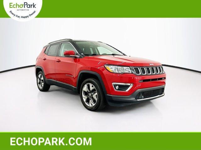 used 2021 Jeep Compass car, priced at $21,369