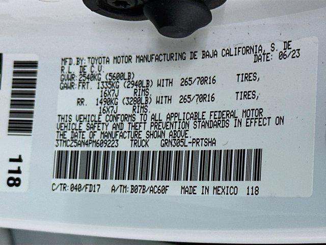 used 2023 Toyota Tacoma car, priced at $39,277
