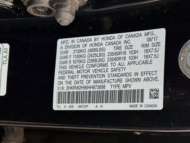 used 2017 Honda CR-V car, priced at $16,777