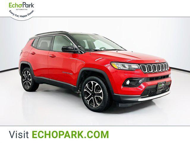 used 2023 Jeep Compass car, priced at $21,297