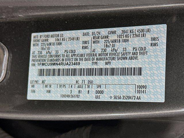 used 2024 Ford Escape car, priced at $23,577