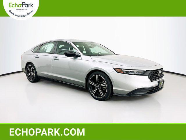 used 2023 Honda Accord Hybrid car, priced at $24,789