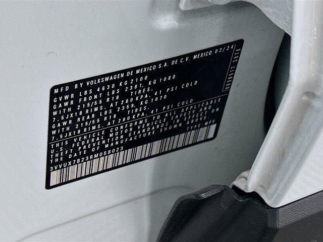 used 2024 Volkswagen Taos car, priced at $20,496