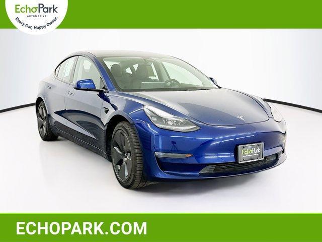 used 2022 Tesla Model 3 car, priced at $23,989