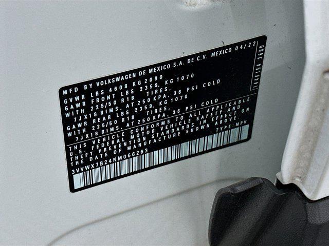 used 2022 Volkswagen Taos car, priced at $22,377