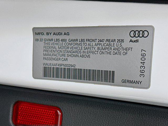 used 2023 Audi A4 car, priced at $25,996