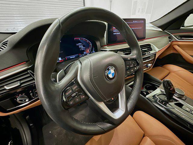 used 2022 BMW 530 car, priced at $34,389