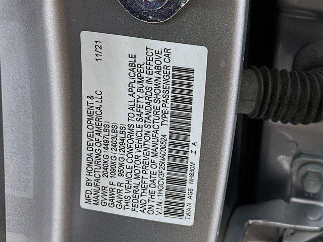 used 2022 Honda Accord Hybrid car, priced at $25,789