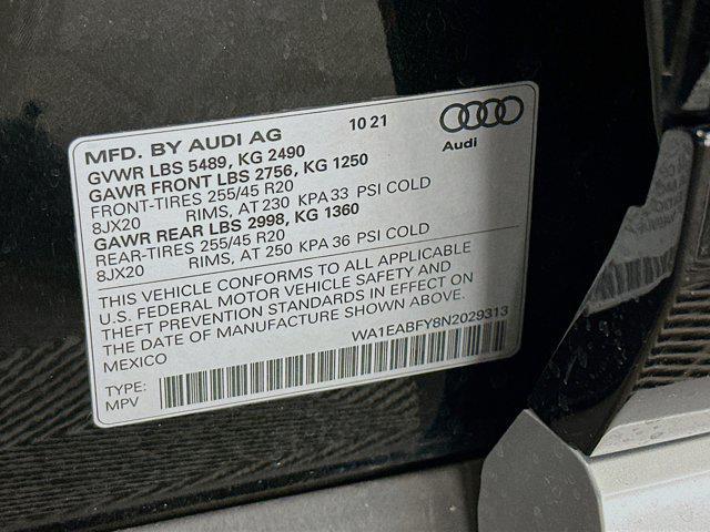 used 2022 Audi Q5 car, priced at $31,789