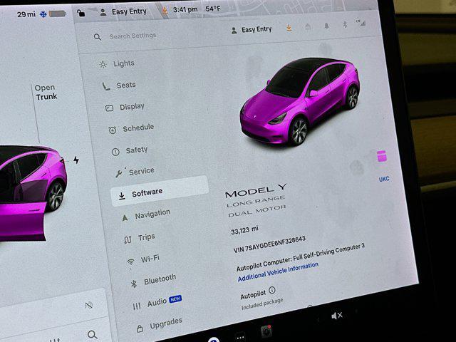 used 2022 Tesla Model Y car, priced at $28,487