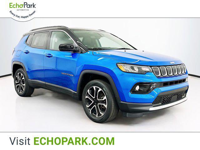 used 2022 Jeep Compass car, priced at $19,996