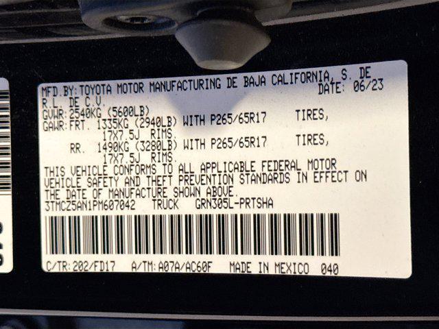 used 2023 Toyota Tacoma car, priced at $35,897