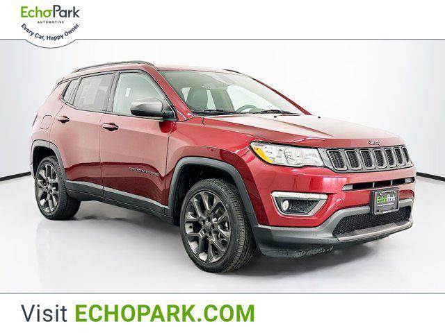 used 2021 Jeep Compass car, priced at $19,569