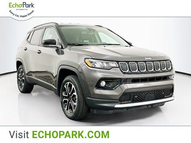 used 2022 Jeep Compass car, priced at $23,669