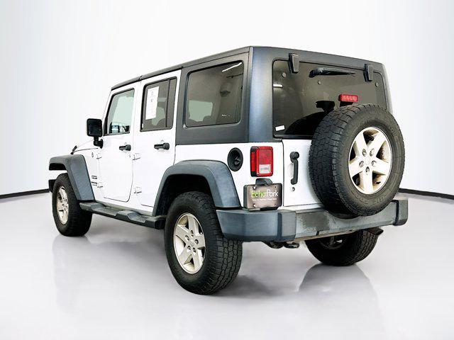 used 2018 Jeep Wrangler JK Unlimited car, priced at $17,677