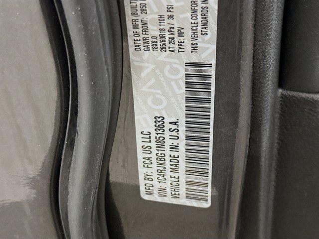 used 2022 Jeep Grand Cherokee L car, priced at $28,497