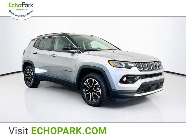 used 2022 Jeep Compass car, priced at $22,109