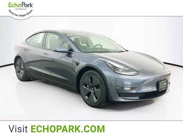used 2022 Tesla Model 3 car, priced at $27,577