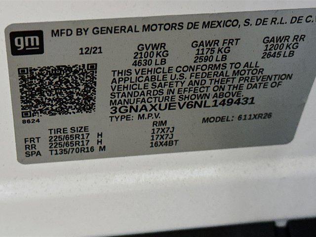 used 2022 Chevrolet Equinox car, priced at $23,477