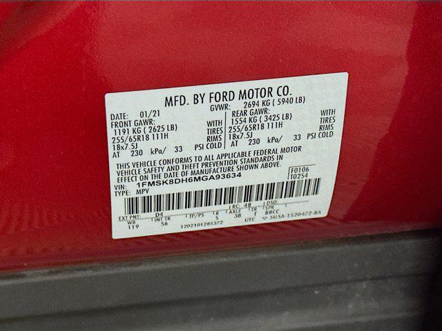 used 2021 Ford Explorer car, priced at $29,299