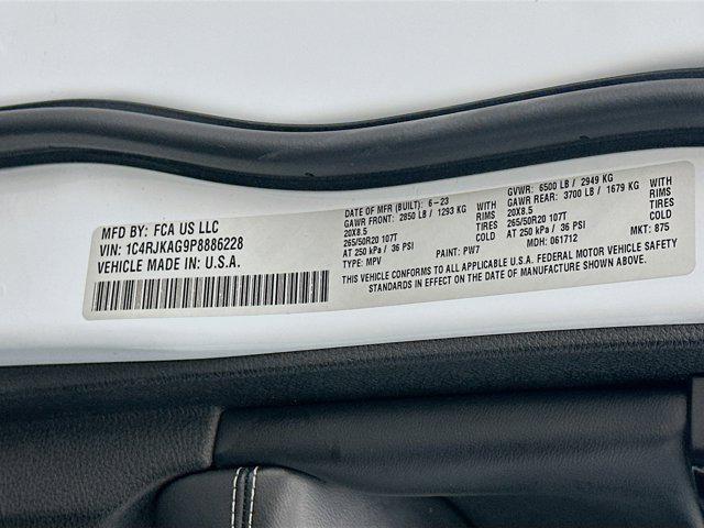 used 2023 Jeep Grand Cherokee L car, priced at $29,496