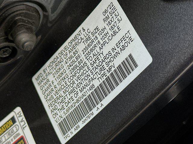 used 2022 Honda CR-V car, priced at $27,777