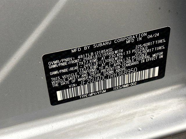 used 2024 Subaru Crosstrek car, priced at $26,577