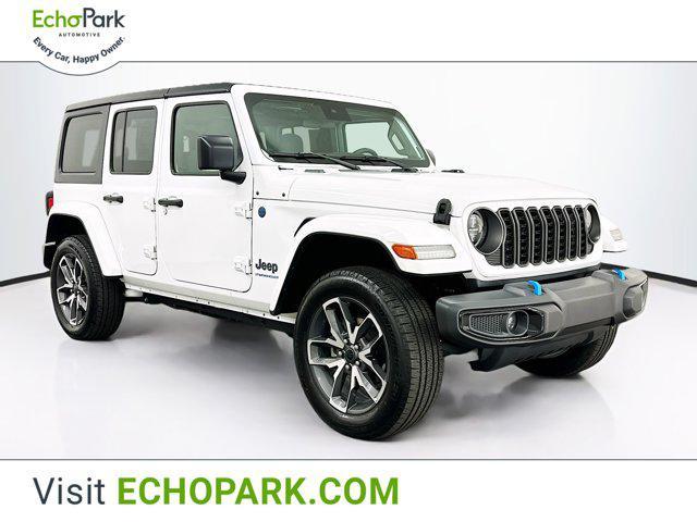 used 2024 Jeep Wrangler 4xe car, priced at $30,487