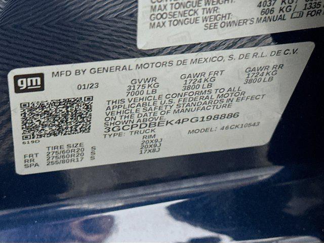 used 2023 Chevrolet Silverado 1500 car, priced at $34,697
