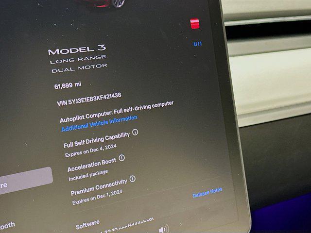 used 2019 Tesla Model 3 car, priced at $23,109