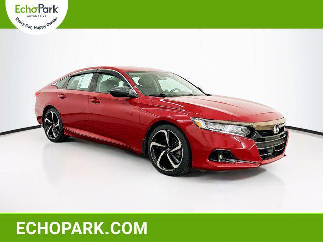 used 2021 Honda Accord car, priced at $23,109