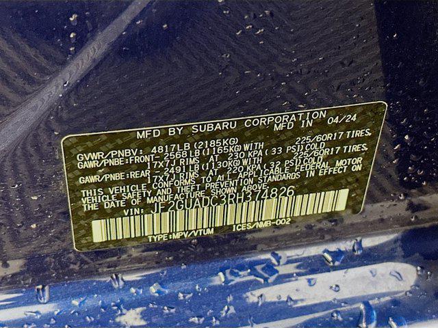 used 2024 Subaru Crosstrek car, priced at $23,997