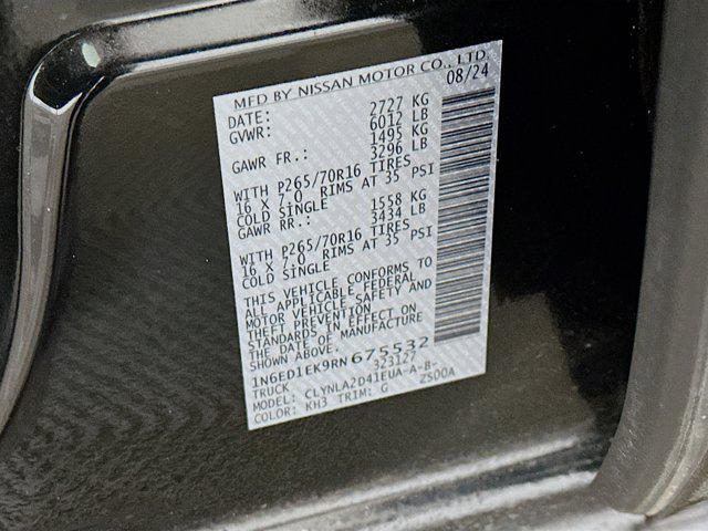 used 2024 Nissan Frontier car, priced at $27,997