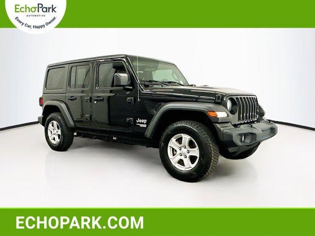 used 2021 Jeep Wrangler Unlimited car, priced at $29,589