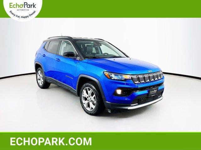 used 2022 Jeep Compass car, priced at $23,019