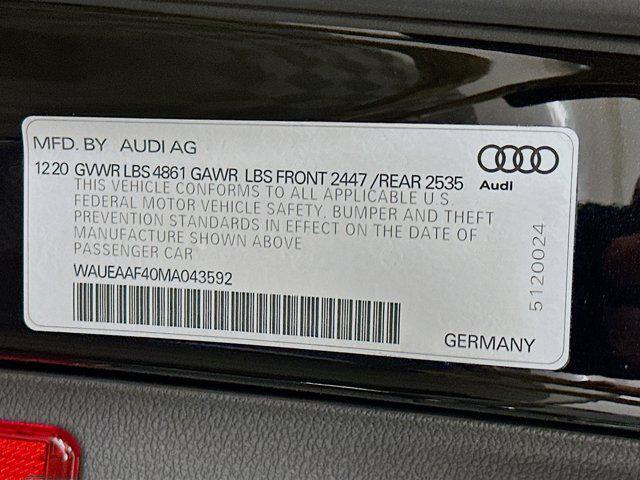 used 2021 Audi A4 car, priced at $28,469