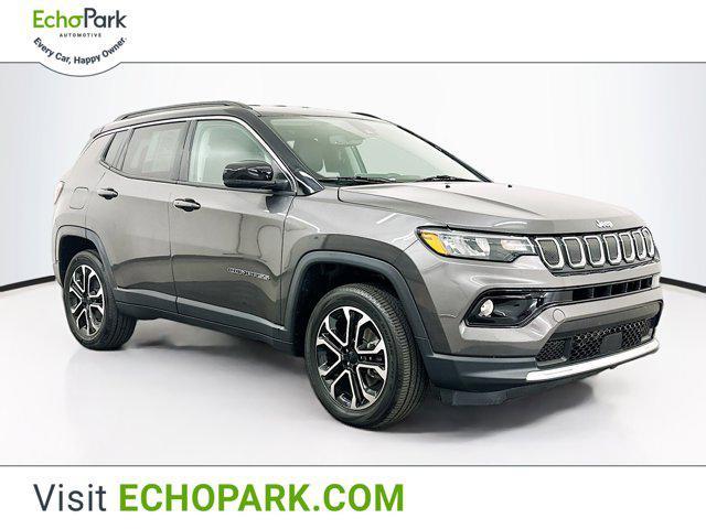 used 2022 Jeep Compass car, priced at $22,997