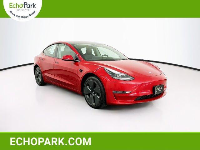 used 2023 Tesla Model 3 car, priced at $25,489