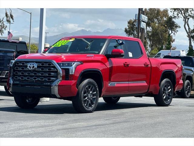 new 2025 Toyota Tundra Hybrid car, priced at $77,128